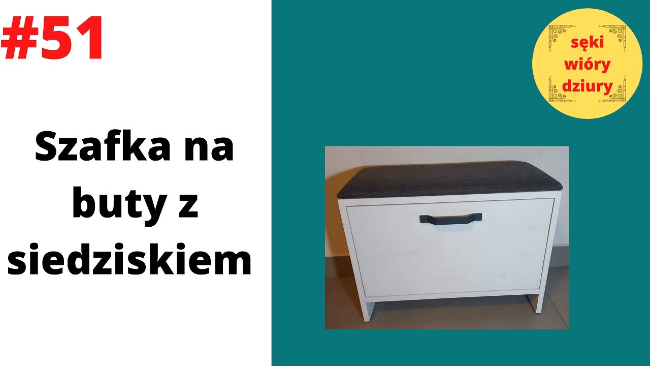 Watch #51 Szafka na buty z siedziskiem now #51 Szafka na buty z siedziskiem