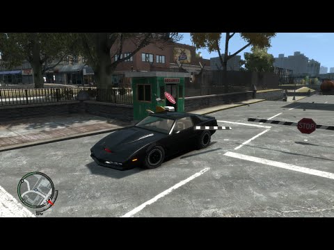 GTA IV Knight Rider Kitt with Police chases
