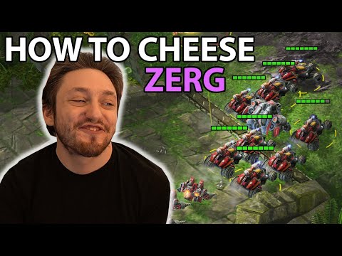 TvZ Cheese Build Order Tutorial - Marauder Hellbat Medivac All In