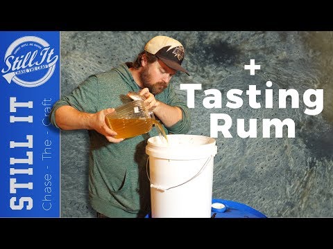 Starting My Live Dunder Pit & Tasting Home Made Rum