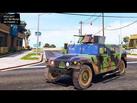 HMMWV M966 - GTA V 2160p / 🔥 4K ENB / 60FPS 🔥 _REVIEW