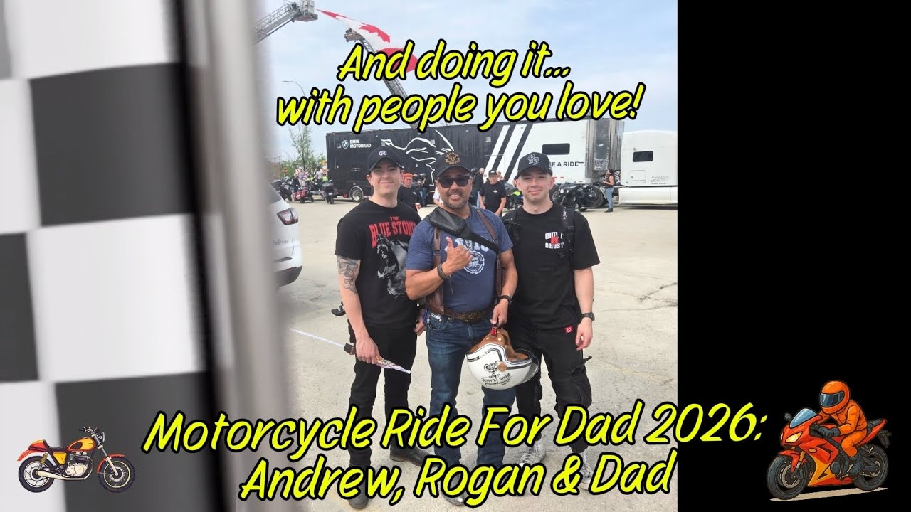 Doin' the Manitoba Motorcycle Ride For Dad 2026