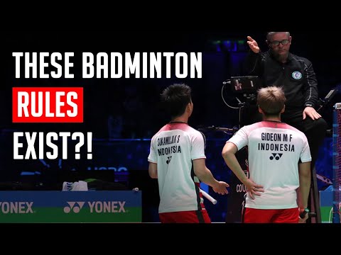 Obscure Badminton Rules You Didn't Know Exist...