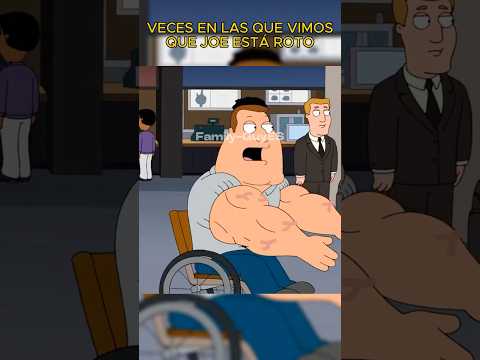 Veces en las que vimos que Joe está totalmente roto en FamilyGuy #familyguy #viral #funny #comedy