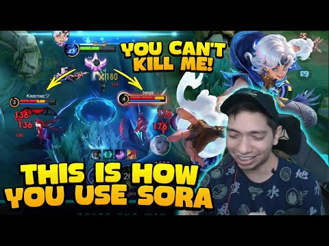 How to use the New Hero Sora | Sora Gameplay | MLBB