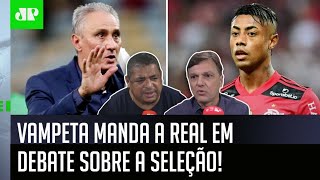 ‘Ô Mauro Cezar, como é que pode o Tite fazer isso?’; Vampeta manda a real