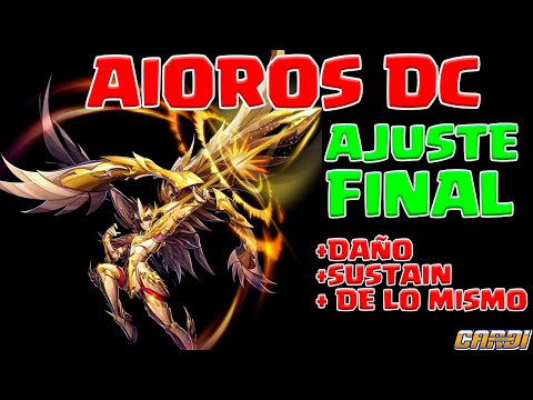 🔥🔥NUEVA MODIFICACION ♐️AIOROS DC♐️🔥🔥Ahora MAS ROTO, sera SUFICIENTE?? SAINT SEIYA