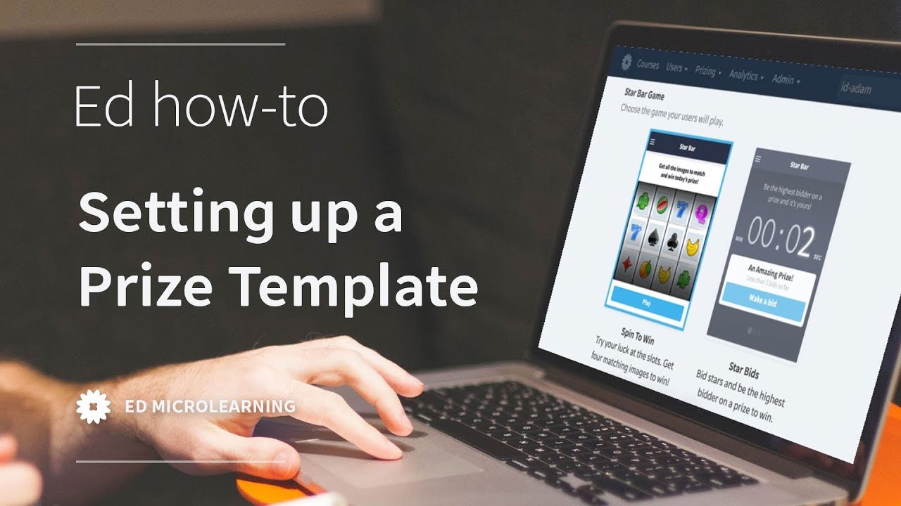 Ed how-to: Setting up a Prize Template