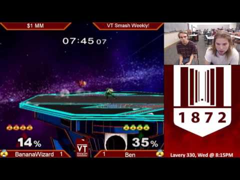 BananaWizard vs.  Ben Money Match - VT Smash Fall Meeting 9/14/2016