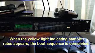 Video thumbnail for Motu 828 mk II firewire, verification of communication with PC by Gabi Mitran