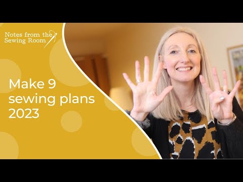 Make 9 sewing challenge | my sewing plans for 2023