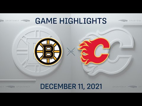 NHL Highlights | Bruins vs. Flames - Dec. 11, 2021