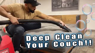 Step-By-Step Guide : How To Clean A Couch