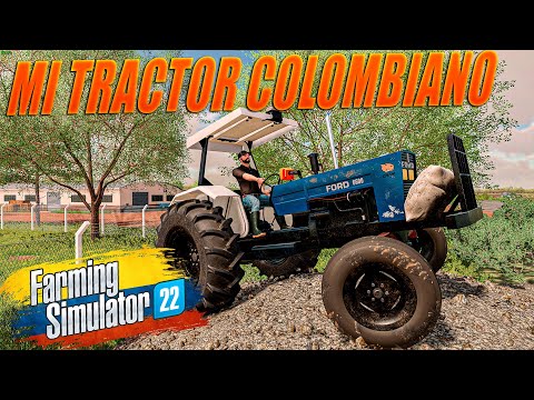 PRIMER TRACTOR 100% COLOMBIANO ||Farming Simulator 22|| HICE UN TRACTOR FORD 6600