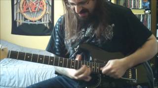 SLAYER - love to hate - guitar cover - Full HD