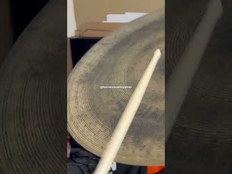 21 YEARS OLD 22” Sabian PROTOTYPE Ride 2779g image 11