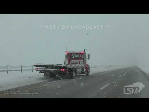 11-14-2022 Sayre, OK - Heavy Snowfall and Hazardous Travel