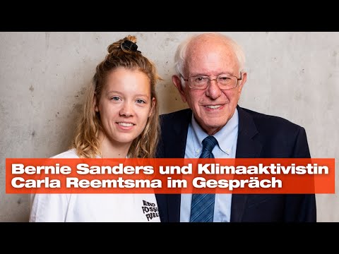 Video Thumbnail: Bernie Sanders im Gespräch mit Carla Reemtsma