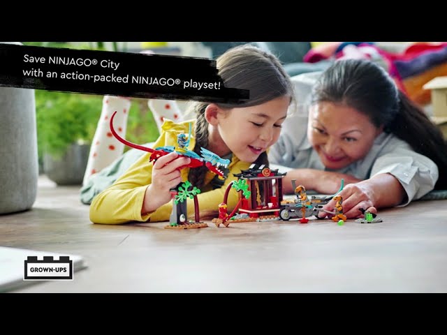 Vídeo relacionado con LEGO 71759 Ninjago Templo del Dragón Ninja, Moto de Juguete, Mini Figuras NYA y Kai Crystallized, Juego de Acción, Regalo para Niños de 4 Años o Más