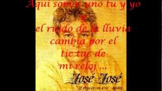 ♦José José♦ - Mientras llueve. con letra H.Q.