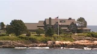 Driving To Walker's Point ~  President George H. W. Bush Family Summer Home In Kennebunk, Port Maine