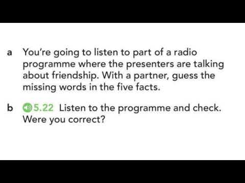 English File Intermediate 4 edition. 5B #thewaywemet. Listening 5.22
