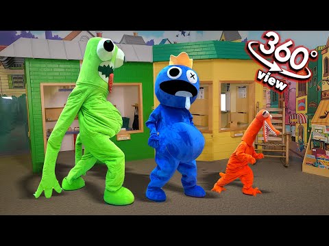 All New References in FNF Rainbow Friends ALL COLOR in Real Life VR 360°| FNF(R.I.P Survivor)