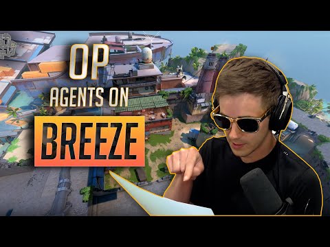 The MOST OP AGENTS on BREEZE - VALORANT New Map Agent TIER LIST