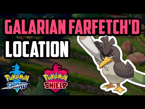 How to Catch Galarian Farfetch'd - Pokemon Sword & Shield