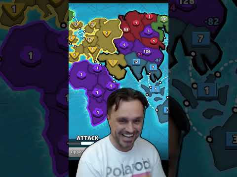 Destroy your enemy without losing a single troop in Risk