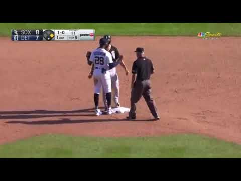 White Sox Tigers Benched clear