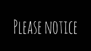 Please Notice by Christian Akridge// LYRICS Video.