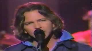 Pearl Jam Grievance Letterman 4-12-2000