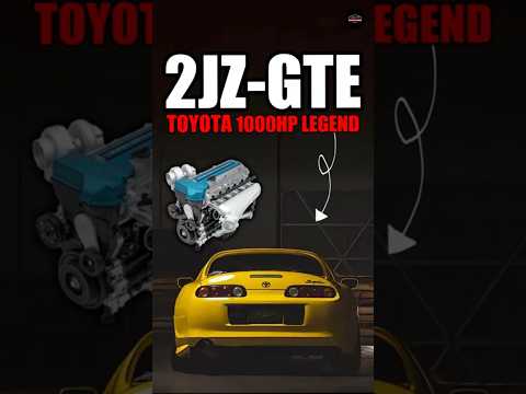 Toyota 2JZ GTE  from Supra to 1000hp builds