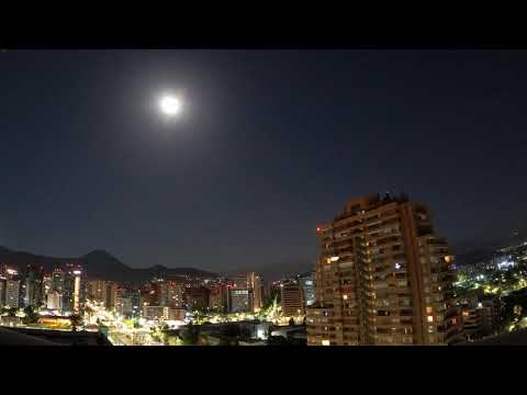 Astrofotografia en Chile: Luna llena en Santiago
