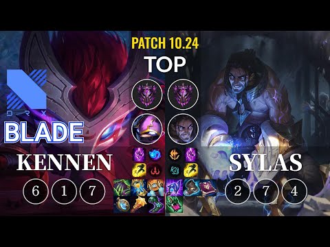 DRX Blade Kennen vs Sylas Top - KR Patch 10.24