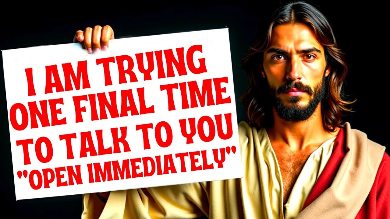 🟥"I AM TRYING ONE FINAL TIME TO TALK TO YOU!! OPEN IMMEDIATELY" | Gods Message Now