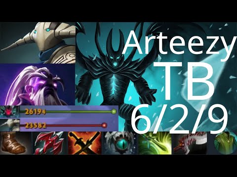 Arteezy Terrorblade vs Sven, Invoker, Mars - EG vs NOPING g1 AniMajor dota2