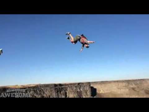 People are awesome.  Amazing stunts performed