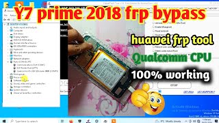 How to Bypass FRP on Huawei Y7 Prime 2018 - Step-by-Step Guide | huawei frp tool 2024
