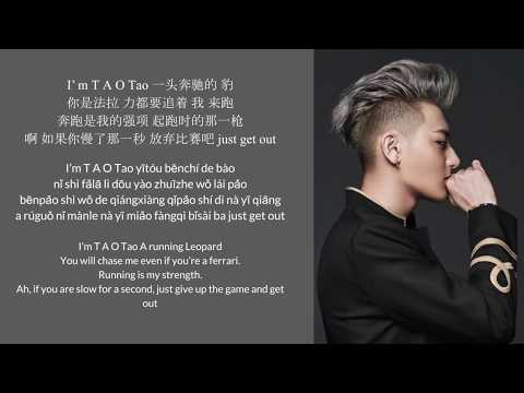 Hater - Tao黄子韬 歌词lyrics (with english translations and pinyin)