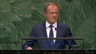 European Union - President of the European Council Addresses General Debate, 73rd Session