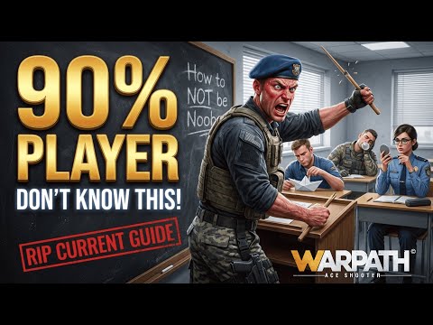 90% Warpath players DON'T KNOW THIS! How to use Rip Current CORRECTLY?