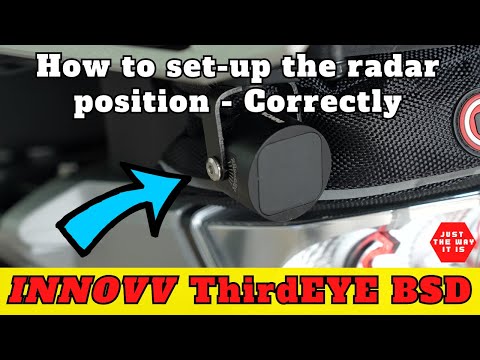 INNOVV ThirdEYE Blind Spot Detection system, correct rear radar position is vital ! - How to set-up