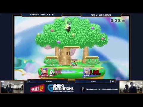 Smash Valley III Wii U Singles Winner's Semis - C3PO vs L30