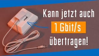 Glasfaser im Haus per Telefonkabel verteilen - vom Keller ins Wohnzimmer per PhoneLine Network