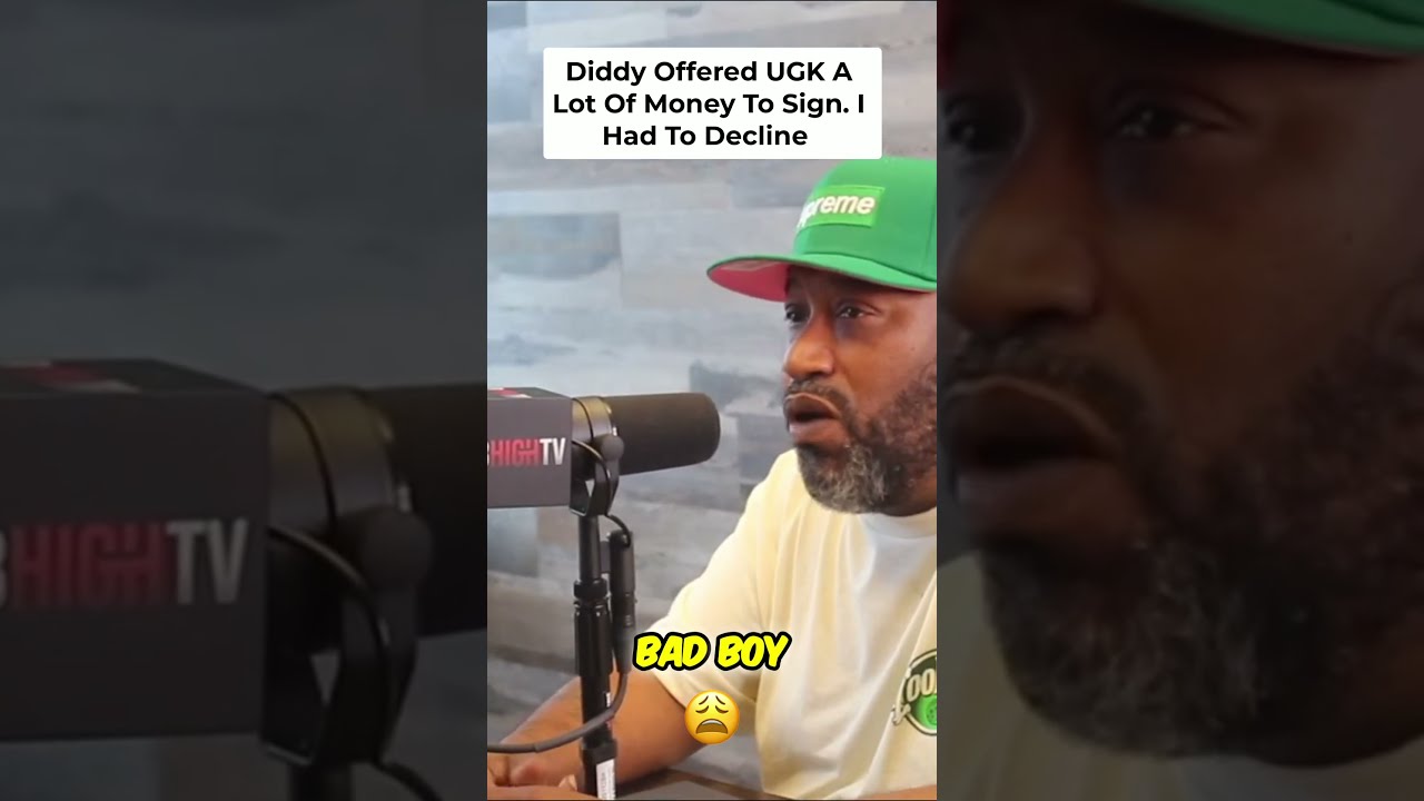 UGK's BIG Decision Turning Down Bad Boy & P Diddy's Offer
