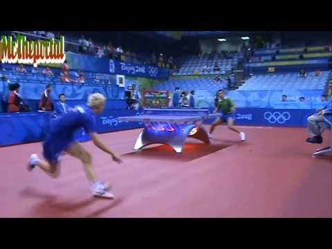 Table Tennis - Tokic Vs Bobocica - Olympic Game 2008 (Coach Camera)