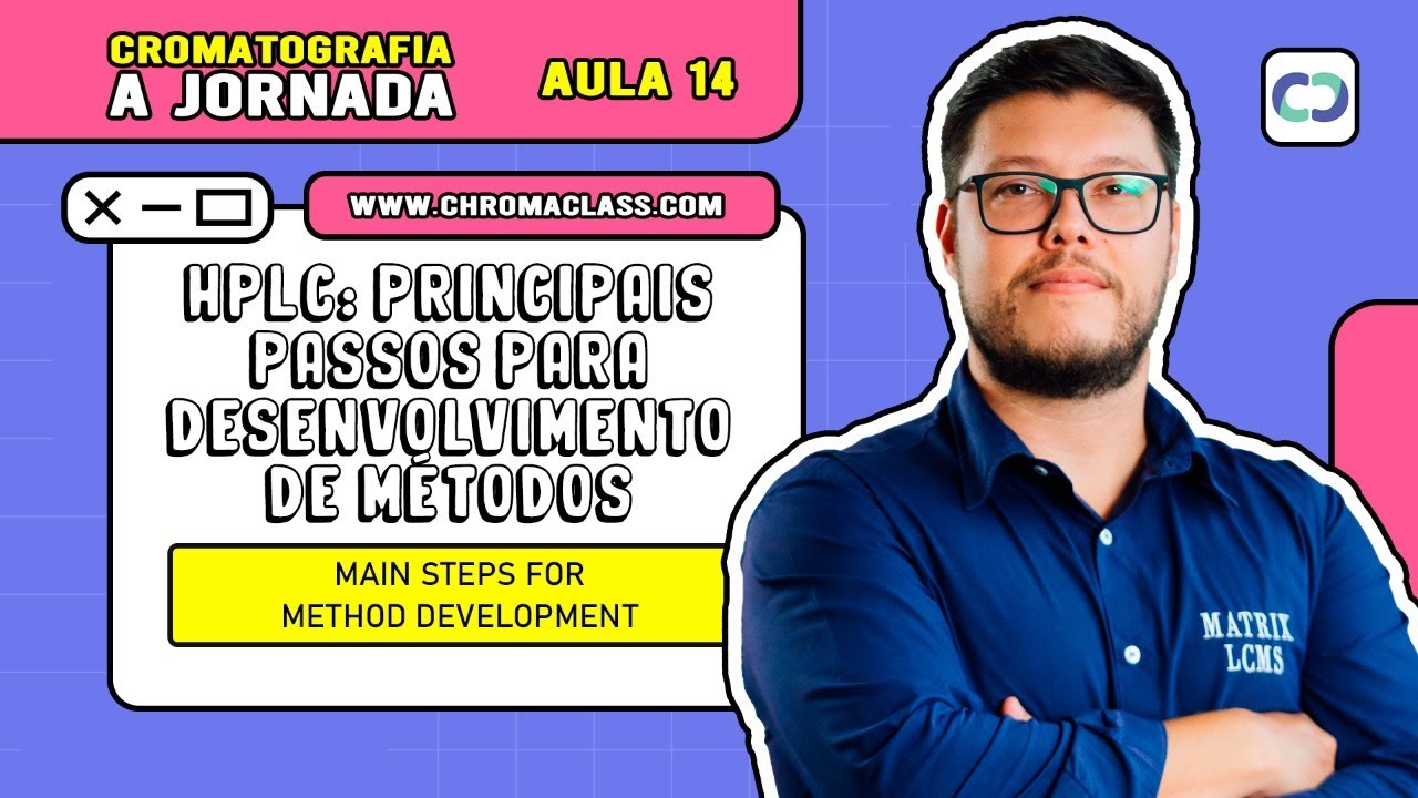 Aula 14 - HPLC: Principais Passos para o Desenvolvimento de Métodos