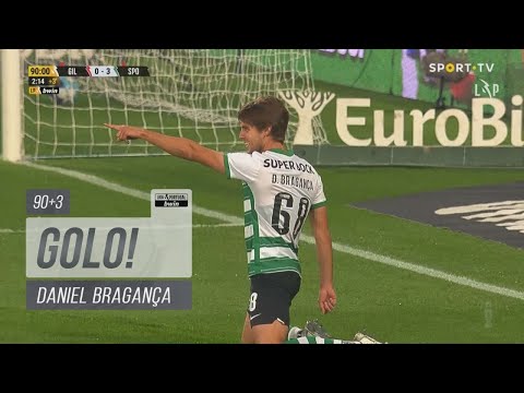 Goal | Golo Daniel Bragança: Gil Vicente 0-(3) Sporting (Liga 21/22 #15)